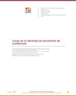 Voces en la identidad de estudiantes de profesorado - Redalyc