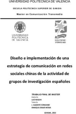 Dise&ntilde;o e implementaci&oacute;n de una estrategia de comunicaci&oacute;n en redes sociales chinas de la actividad de grupos de investigaci&oacute;n espa&ntilde;oles