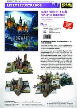 HARRY POTTER: LA GUÍA POP-UP DE HOGWARTS - Norma Editorial