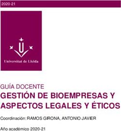 GESTI&Oacute;N DE BIOEMPRESAS Y ASPECTOS LEGALES Y &Eacute;TICOS - GU&Iacute;A DOCENTE A&Ntilde;O ACAD&Eacute;MICO 2020-21 - UDL