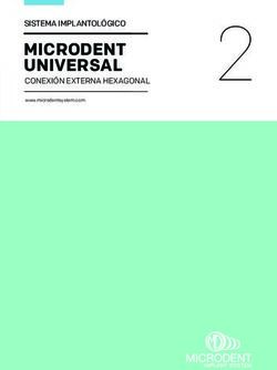 MICRODENT UNIVERSAL SISTEMA IMPLANTOLÓGICO 2 - SISTEMA IMPLANTOLÓGICO CONEXIÓN EXTERNA HEXAGONAL