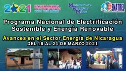 Programa Nacional de Electrificación Sostenible y Energía Renovable - Avances en el Sector Energía de Nicaragua - ENATREL
