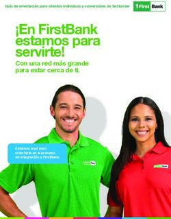 S para servirte! Con una red más grande para estar cerca de ti - Guía de orientación para clientes individuos y comerciales de Santander