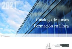 Catálogo de cursos Formación en Línea - Campus Mares Virtuales