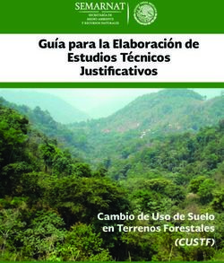 Guía para la Elaboración de Estudios Técnicos Justi cativos