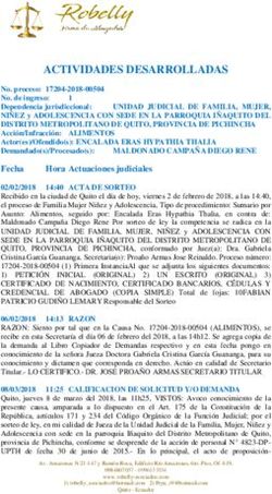 ACTIVIDADES DESARROLLADAS - Robelly