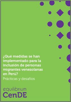 Qué medidas se han implementado para la inclusión de personas migrantes venezolanas en Perú? Prácticas y desafíos - Amazon S3