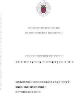 TRABAJO FIN DE GRADO "Avances en el tratamiento del dolor crónico"