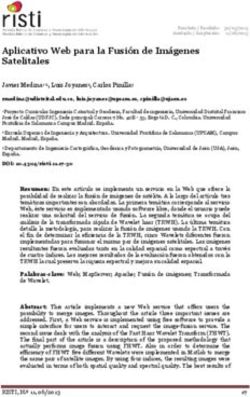 Aplicativo Web para la Fusión de Imágenes Satelitales