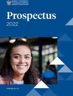 Prospectus 2022 - MASSEY UNIVERSITY OF NEW ZEALAND