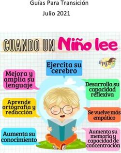 GUÍAS PARA TRANSICIÓN JULIO 2021 - EDUPAGE