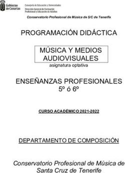 PROGRAMACI&Oacute;N DID&Aacute;CTICA M&Uacute;SICA Y MEDIOS AUDIOVISUALES