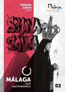 SEMANA SANTA 2019 - Malaga Turismo