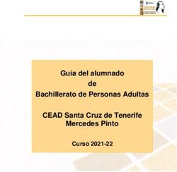 Gu&iacute;a del alumnado de Bachillerato de Personas Adultas CEAD Santa Cruz de Tenerife Mercedes Pinto - Curso 2021-22