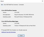 2.9 LTSR HDX RealTime Optimization Pack - Citrix Product Documentation | docs.citrix.com November 13, 2021 - Citrix Product ...