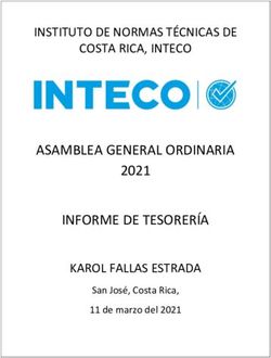 ASAMBLEA GENERAL ORDINARIA INFORME DE TESORERÍA 2021 - INSTITUTO DE NORMAS TÉCNICAS DE COSTA RICA, INTECO - KAROL FALLAS ESTRADA
