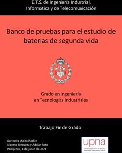 Banco de pruebas para el estudio de bater&iacute;as de segunda vida
