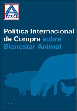 Política Internacional de Compra sobre Bienestar Animal - ALDI