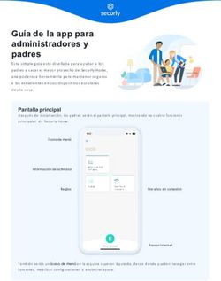 Gu&iacute;a de la app para administradores y padres