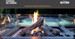 CALEFACCI&Oacute;N EXTERIOR 2021 - BUTSIR