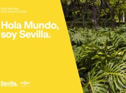 Hola Mundo, soy Sevilla - Muy famosa. Muy desconocida.