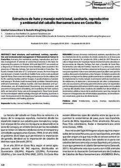 Estructura de hato y manejo nutricional, sanitario, reproductivo y ambiental del caballo iberoamericano en Costa Rica - SciELO