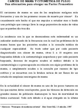 CANCER DE MAMA Y CITOMETRIA DE FLUJO - Una alternativa para otorgar un Factor Pronostico