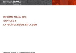 INFORME ANUAL 2016 LA POL&Iacute;TICA FISCAL EN LA UEM - DIRECCI&Oacute;N GENERAL DE ECONOM&Iacute;A Y ESTAD&Iacute;STICA - Banco de ...