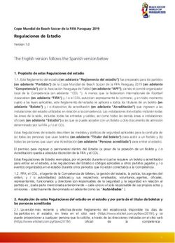 Regulaciones de Estadio - Atlas E ticket
