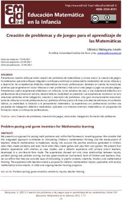 Creación de problemas y de juegos para el aprendizaje de las Matemáticas