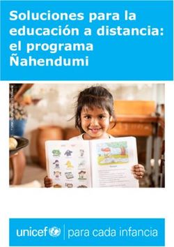 Soluciones para la educaci&oacute;n a distancia: el programa &Ntilde;ahendumi - UNICEF