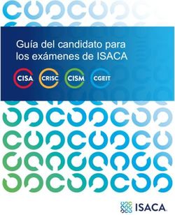 Guía del candidato para los exámenes de ISACA - Guía del candidato para los exámenes de ISACA