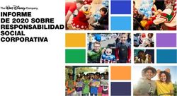 INFORME DE 2020 SOBRE RESPONSABILIDAD SOCIAL CORPORATIVA