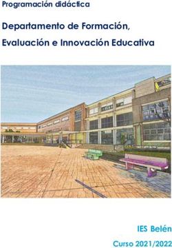 Departamento de Formación, Evaluación e Innovación Educativa - IES Belén