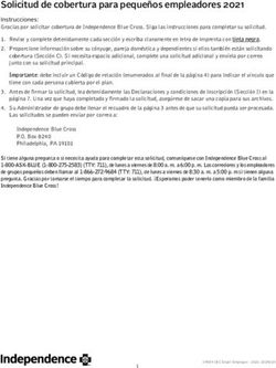 Solicitud de cobertura para peque&ntilde;os empleadores 2021