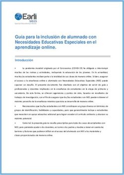 Gu&iacute;a para la inclusi&oacute;n de alumnado con Necesidades Educativas Especiales en el aprendizaje online - EARLI