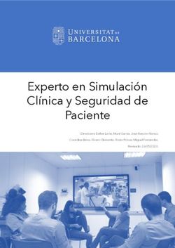 Experto en Simulaci&oacute;n Cl&iacute;nica y Seguridad de Paciente - Directores: Esther Le&oacute;n, Munt Garc&iacute;a, Jos&eacute; Ram&oacute;n Alonso. Coordinadores: &Aacute;lvaro Clemente ...