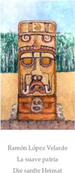 Ram&oacute;n L&oacute;pez Velarde La suave patria Die sanfte Heimat