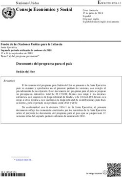 Consejo Económico y Social - Naciones Unidas - Unicef