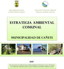 Estrategia Ambiental Comunal - Municipalidad de Cañete - Municipalidad de Cañete