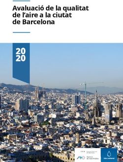 20 20 Avaluaci&oacute; de la qualitat de l'aire a la ciutat de Barcelona