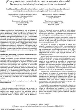 Crear y compartir conocimiento motiva a nuestro alumnado?