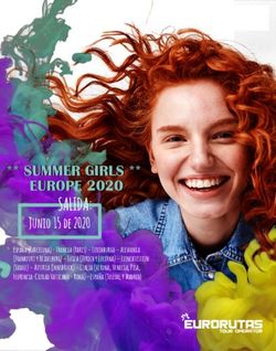 SALIDA: Junio 15 de 2020 - ** SUMMER GIRLS ** EUROPE 2020 - Eurorutas