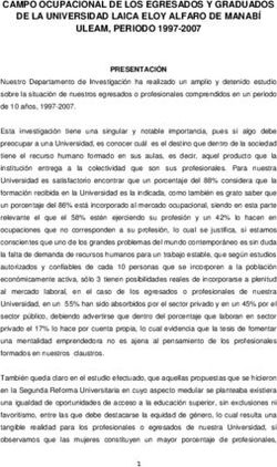 CAMPO OCUPACIONAL DE LOS EGRESADOS Y GRADUADOS DE LA UNIVERSIDAD LAICA ELOY ALFARO DE MANAB&Iacute; ULEAM, PERIODO 1997-2007