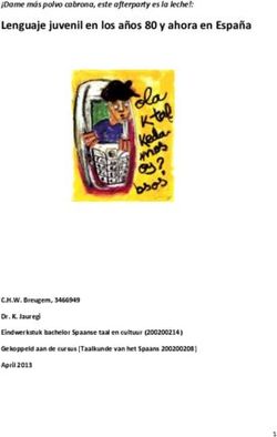 Lenguaje juvenil en los a&ntilde;os 80 y ahora en Espa&ntilde;a