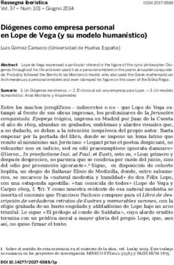 Di&oacute;genes como empresa personal en Lope de Vega (y su modelo human&iacute;stico)
