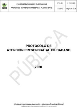 PROTOCOLO DE ATENCI&Oacute;N PRESENCIAL AL CIUDADANO - Icbf