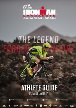 GUÍA DEL ATLETA www.ironman703lanzarote.com - Ngin