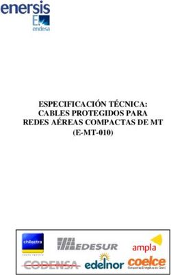 ESPECIFICACIÓN TÉCNICA: CABLES PROTEGIDOS PARA REDES AÉREAS COMPACTAS DE MT (E-MT-010)
