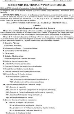 SECRETARIA DEL TRABAJO Y PREVISION SOCIAL